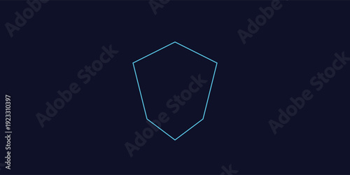 Cyber Security Shield Protection Technology Background Vector