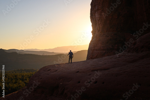 Sunset at Chicken Point in Sedona, AZ