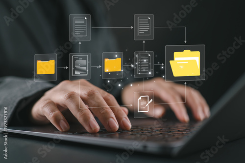 Canvas Print Document Management System (DMS) software for storing, organizing, tracking, and managing digital documents in a centralized repository for secure access, fast retrieval, and efficient distribution