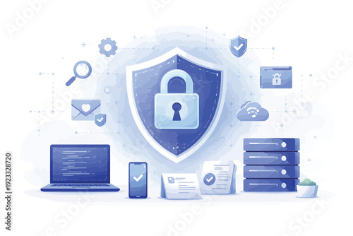 Illustration of a computer chip with a human brain integrated, symbolizing the fusion of artificial intelligence and human-like thought processes.