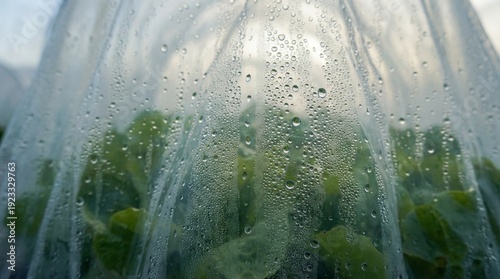 Inside a greenhouse, verdan...