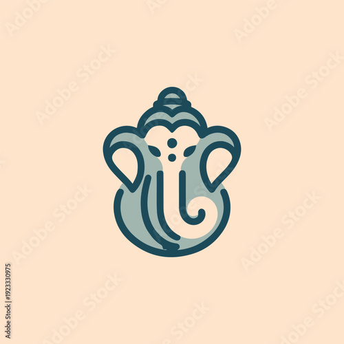 Ganesha God Logo