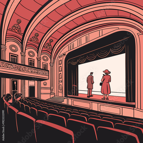 people at the cinema