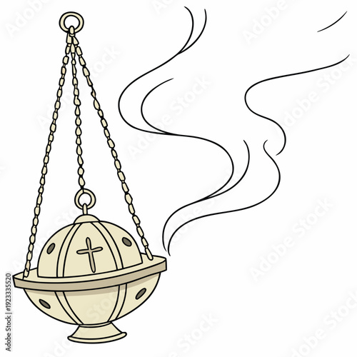 Simple Religious Item Drawing