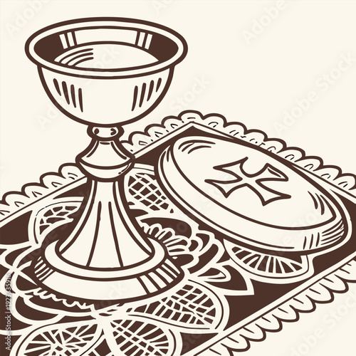 Simple Religious Items Still Life