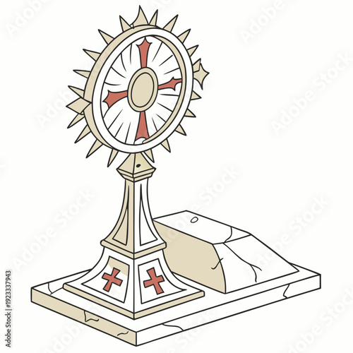 Religious Symbol Illustration