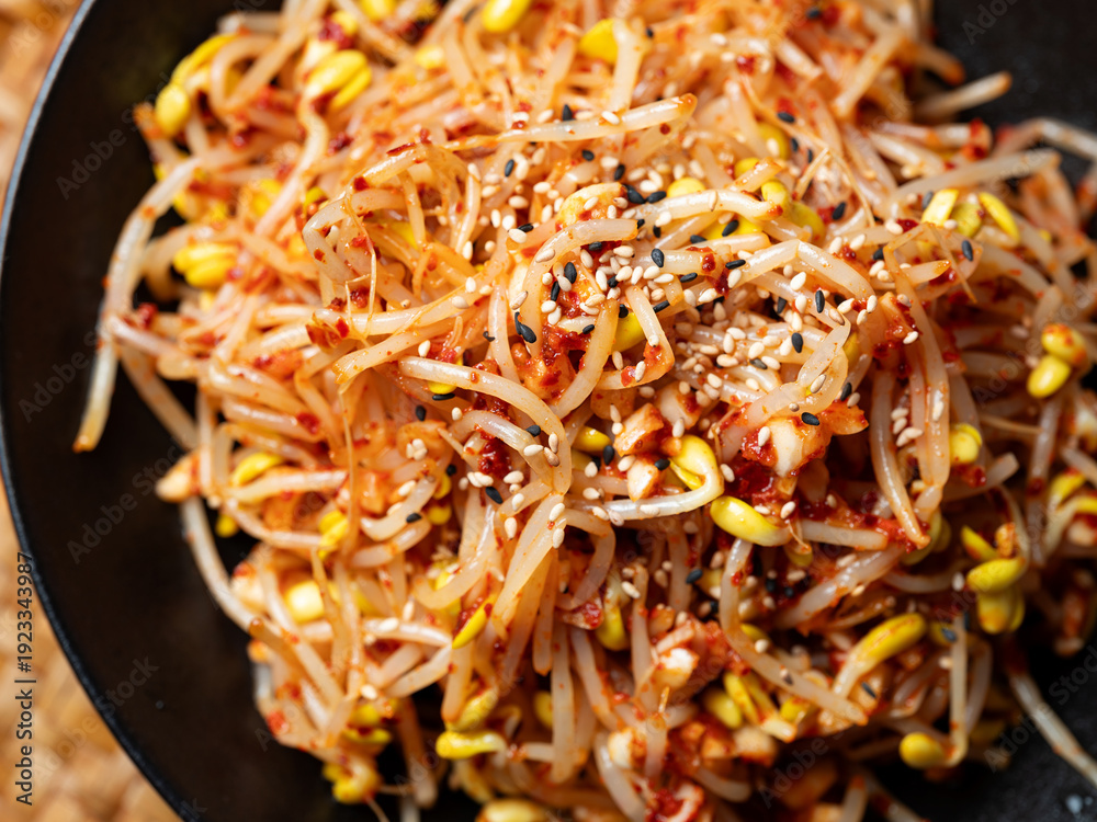 custom made wallpaper toronto digitalSeasoned Bean Sprouts, Korean food