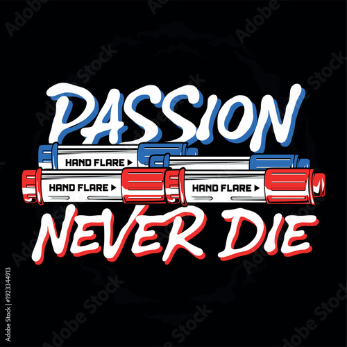 ultras culture football Passion Never Die vector design