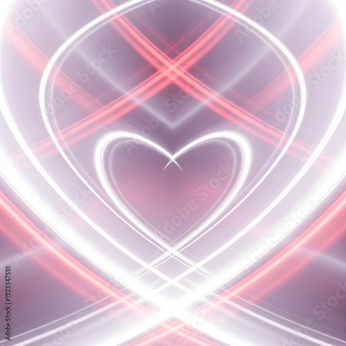 Generative AI, valentine_heart_background_009