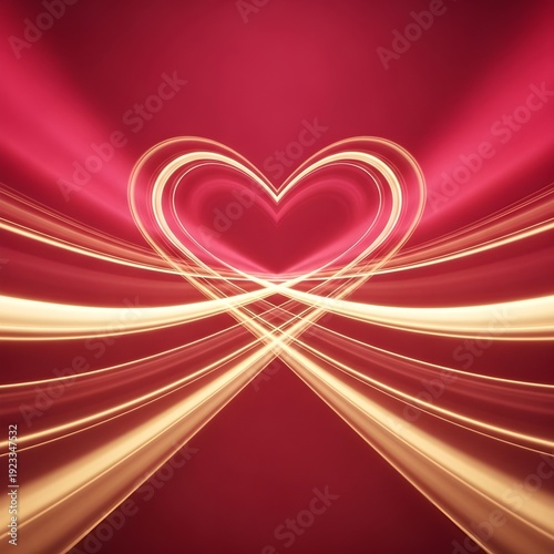 Generative AI, valentine_heart_background_006