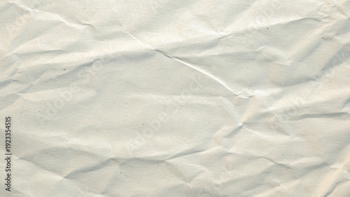 Abstract crumpled and creased recycle paper texture background