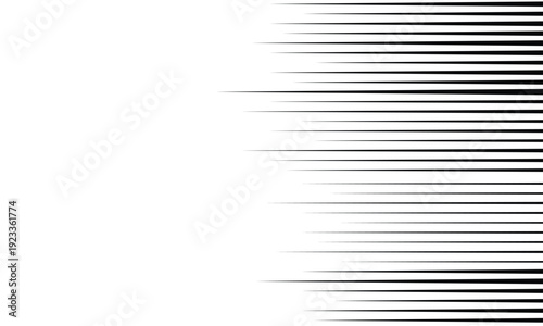 Fast speed lines background. Vector illustration