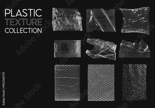 Plastic Texture Variety Element Design Set