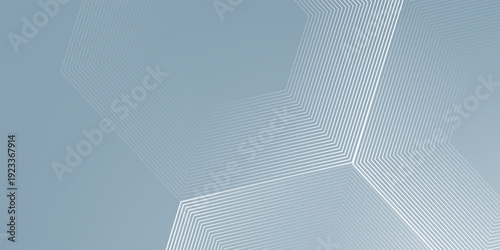 Special Vector watercolor hexagon line art background