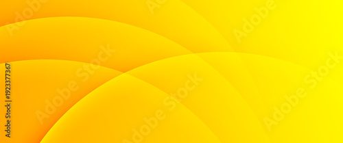 Vibrant Yellow Layered Waves. A modern vector background featuring smooth, overlapping organic waves in bright yellow and orange gradients. Ideal for energetic branding and sunny web headers.