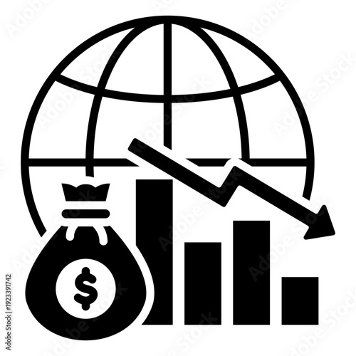 Global Financial Crisis Icon