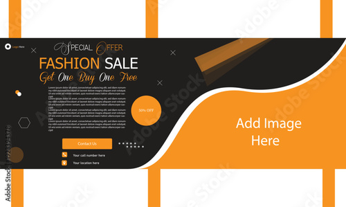Fashion sale new year sale Design Vactor Templates 