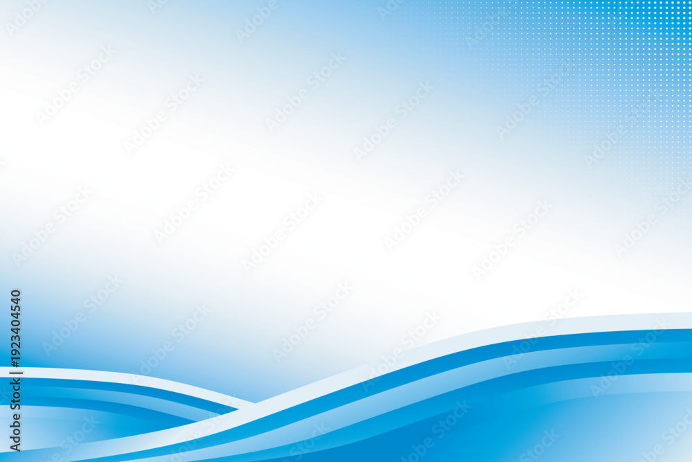Fototapeta premium abstract blue wave background