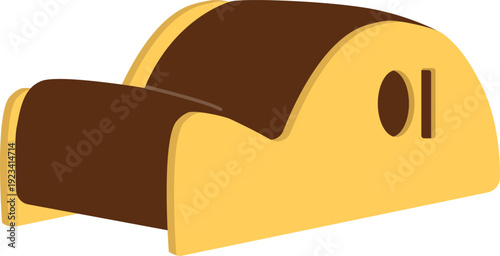 Pilates Avalon Step Barrel Illustration