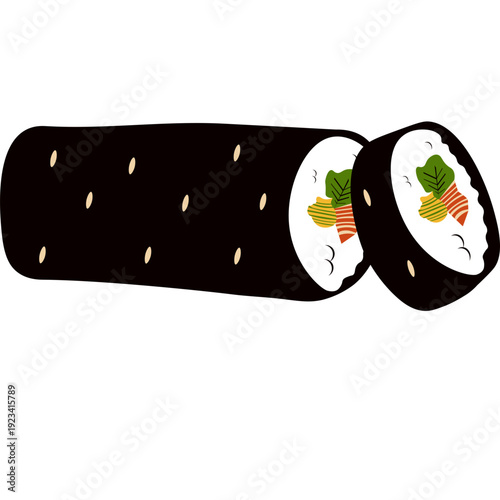 Korean Food Illustration