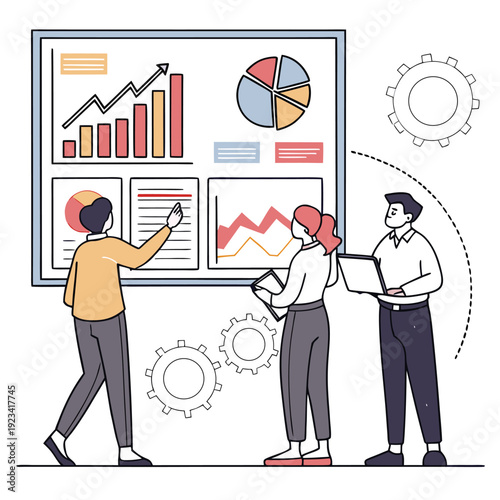 Data Analysis Team Collaboration Business Growth Strategy