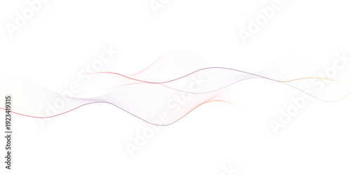 Vector colorful lines background. Abstract digital frequency track equalizer.