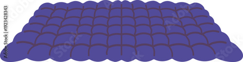 Acupressure Zabuton Mat, Massage Pad for Back Pain Relief