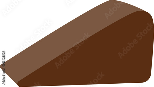 Slanted Foam Pelvic Wedge, Prop for Angle Adjustment