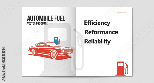 Brochures for Automobile Fuel Services.