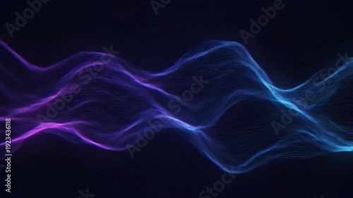 Wallpaper Mural Digital glitch abstract background loop, subtle distortion waves, RGB split effect, cyberpunk tone, seamless loop Torontodigital.ca