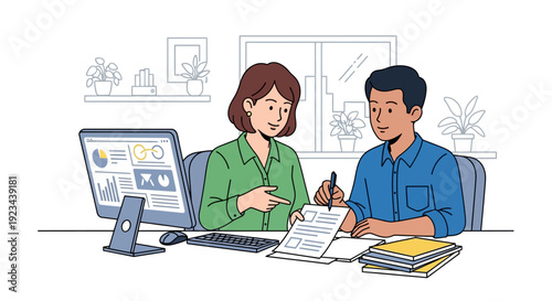 Experienced Professional Mentoring New Worker