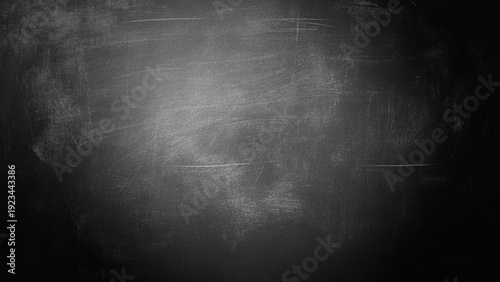 Empty blackboard. Black background. Abstract black wall texture for pattern background. Wall texture, rough background, dark concrete, black old grunge background, texture template page, web banner.