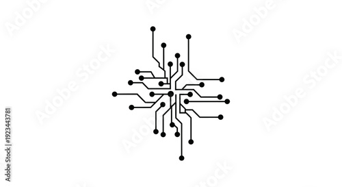 Circuit board connections and wires.