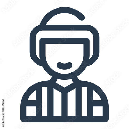 Hockey referee whistle game official equipment