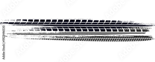 Car tread silhouette. Grunge mud splash texture Vector textured tire print. Design element.