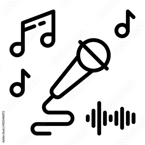 Storage icon, line icon style