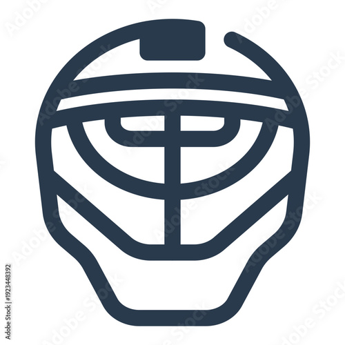Hockey goalie mask protective helmet gear