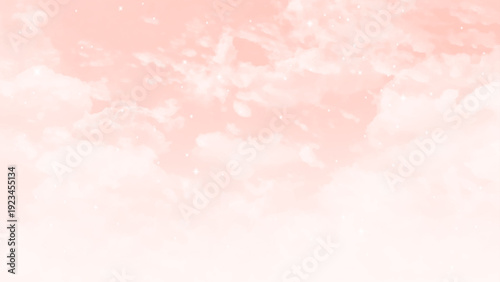 Pink sky and clouds nature texture background
