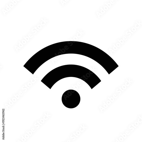 Wifi symbol internet connection icon.