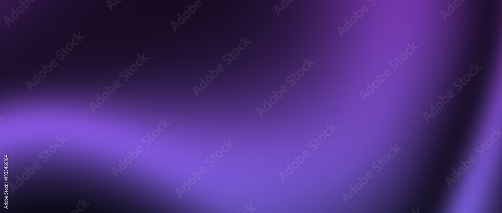 Fototapeta premium Abstract purple gradient swirl background with soft bokeh lighting effect