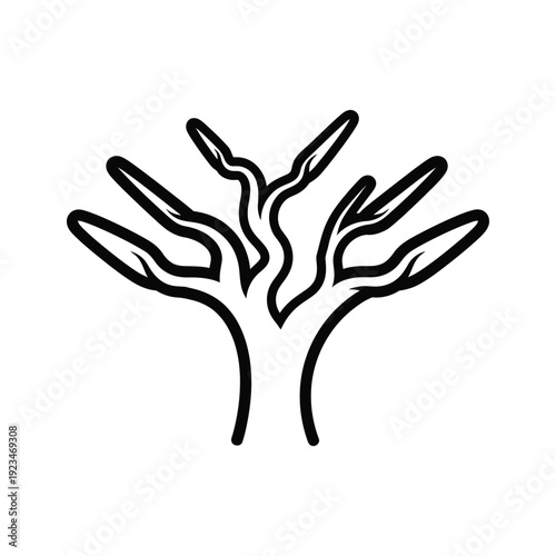 Simple Hand-Drawn Tree Illustration