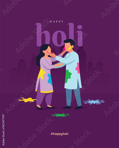 Creative Holi Celebration Designs for Education, Technology & Healthcare Sectors – Ideal for Social Media, Web Banners, Print Campaigns, Stories, and Status Posts
