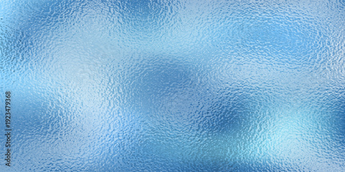 Vector blue foil texture background. Abstract gradient bright and shiny light reflection rough texture surface. Vector illustration for background, backdrop, web, wallpaper, print and design artwork.