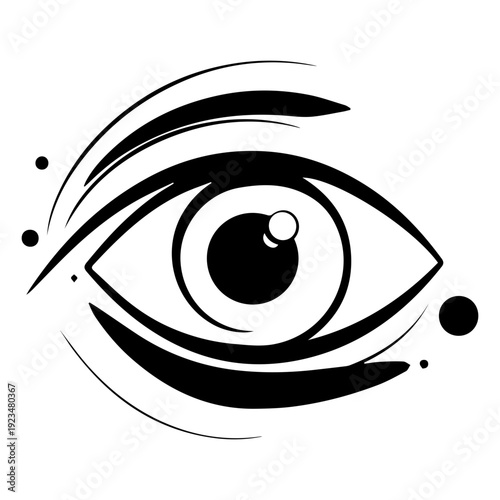 Abstract Eye Symbol