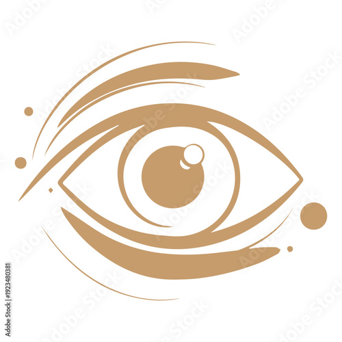 Abstract Eye Illustration