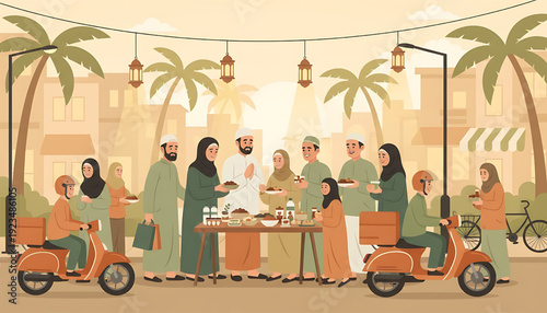 Sharing Meals in Ramadan