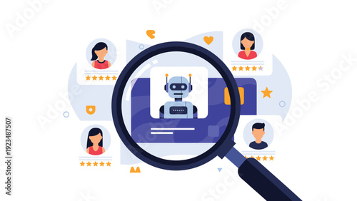 Human resources department uses specialized software to identify and evaluate artificial intelligence bots among real human candidate profiles online.