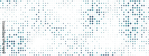 Abstract geometric backdrop with green and blue plus symbols, perfect for clinical presentations, biotech templates, or science-related educational materials and websites.