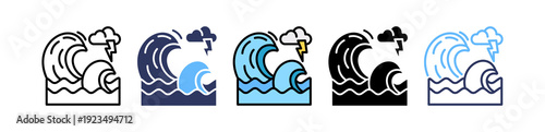 Storm Surge multiple icon
