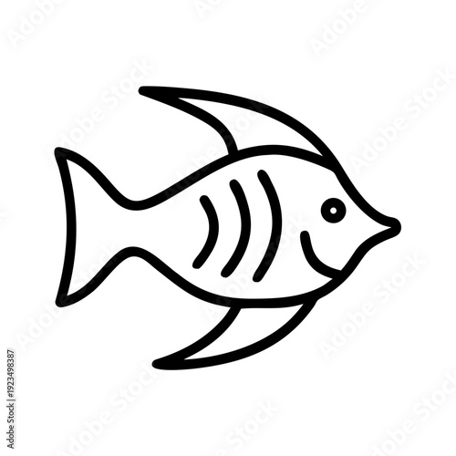 fish angelfish icon